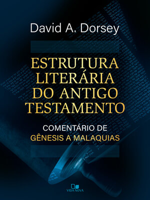 cover image of Estrutura literária do Antigo Testamento